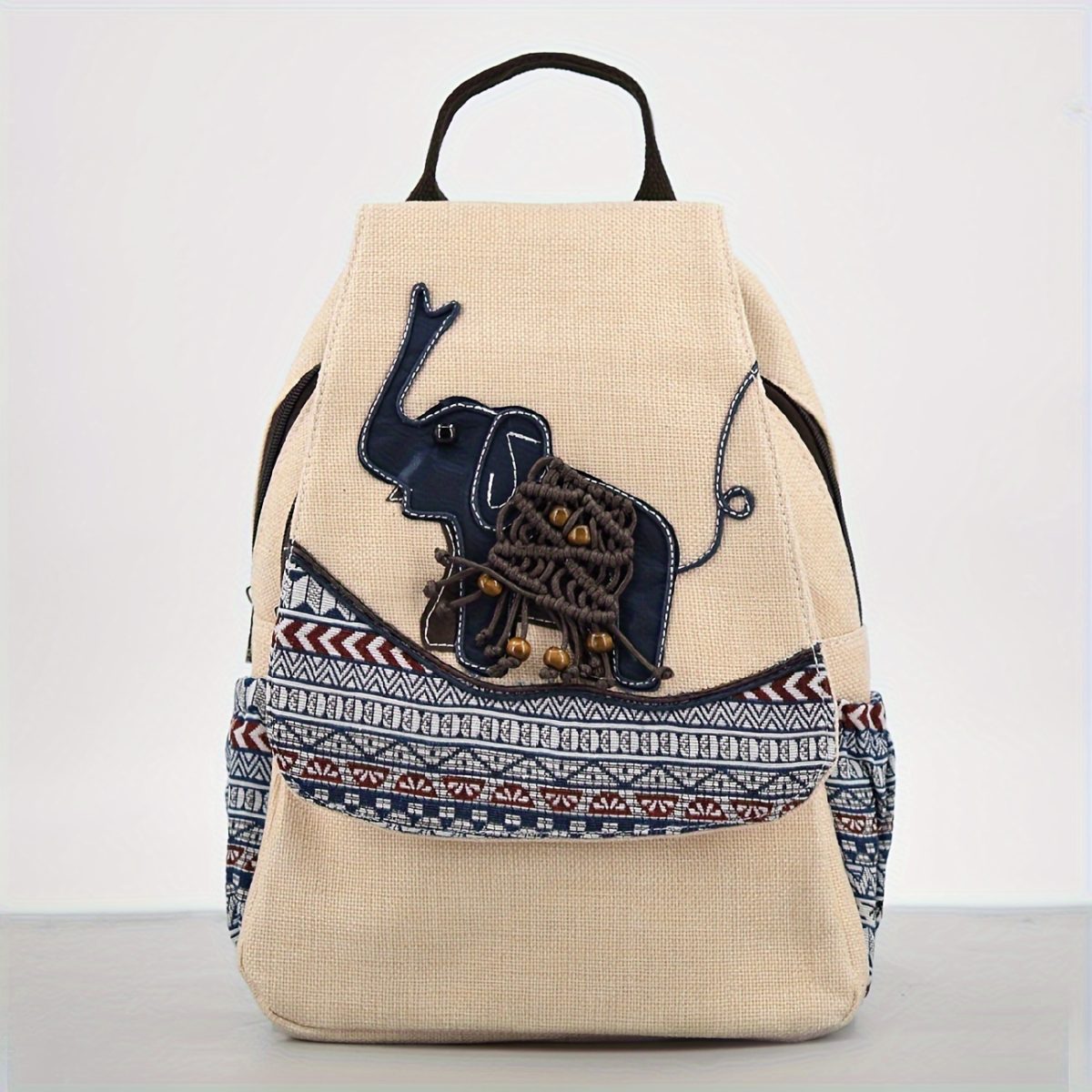 hic elephant print backpack